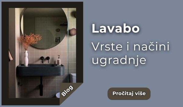 Kako izabrati pravi lavabo za kupatilo – vrste umivaonika i načini ugradnje