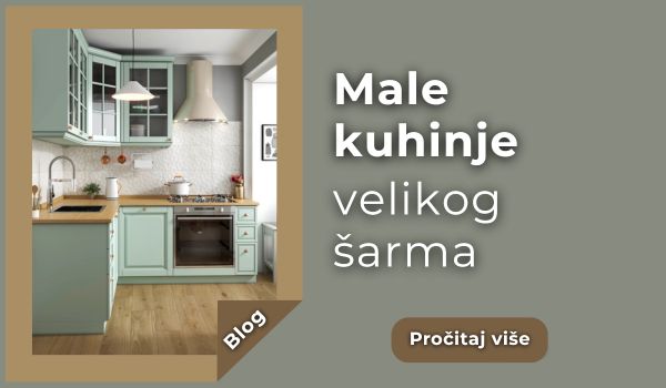 Male kuhinje – funkcionalnost uz šarmantan dizajn