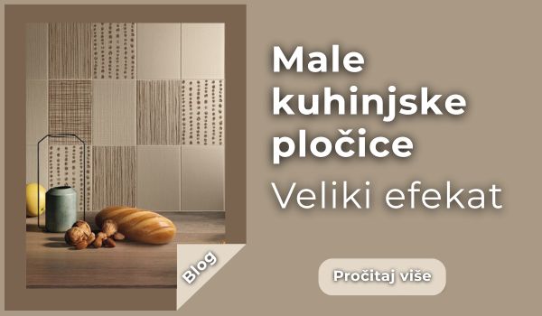 Male kuhinjske pločice – diskretan dizajn, jak utisak