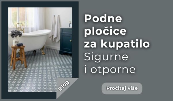 Kako izabrati podne pločice za kupatilo za vaš prostor – sigurnost, materijal i održavanje