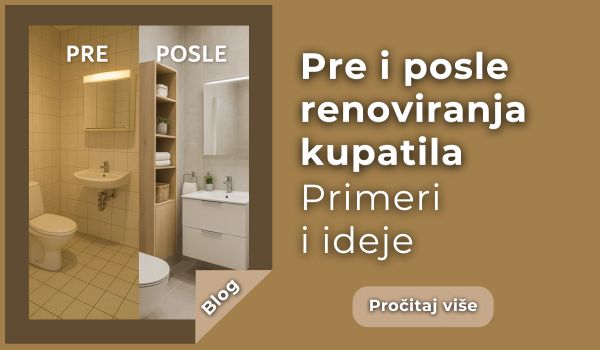 Pre i posle renoviranja kupatila – inspiracija za promenu bez stresa