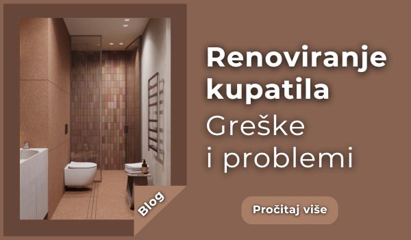 Renoviranje kupatila – najčešće greške i kako ih izbeći