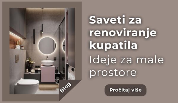 Kako renovirati malo kupatilo – pametne ideje za više prostora i bolju organizaciju