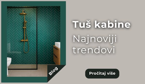 Savremeni dizajn tuš kabina – najnoviji trendovi i ideje za kupatilo