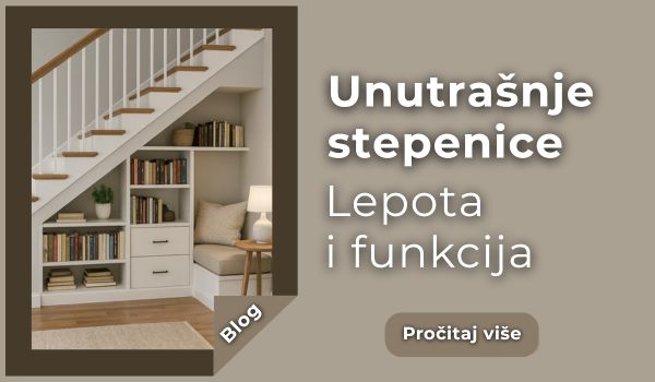 Unutrašnje stepenice – lepota i funkcija