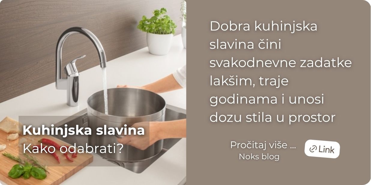 Kuhinjska slavina – vodič za izbor