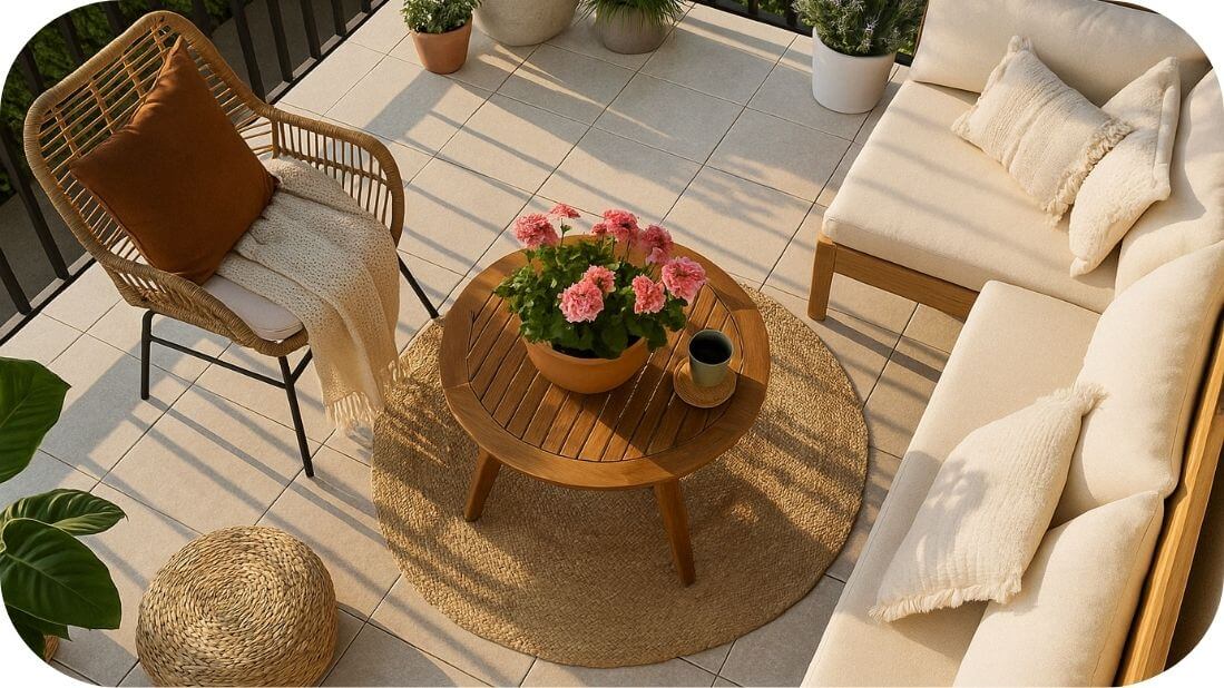 boho-terasa-cvece-jastuci-prirodni-materijali