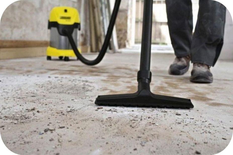 Čišćenje podloge pre nanošenja hidroizolacije u kupatilu