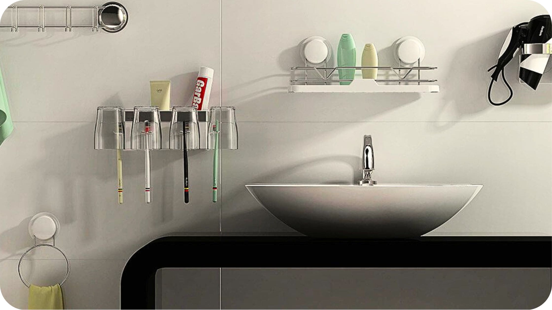 Organizovana kupatilska galanterija