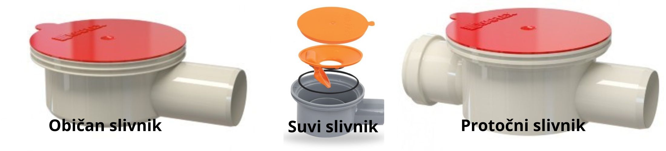Različiti tipovi slivnika kao izbor tokom renoviranja kupatila