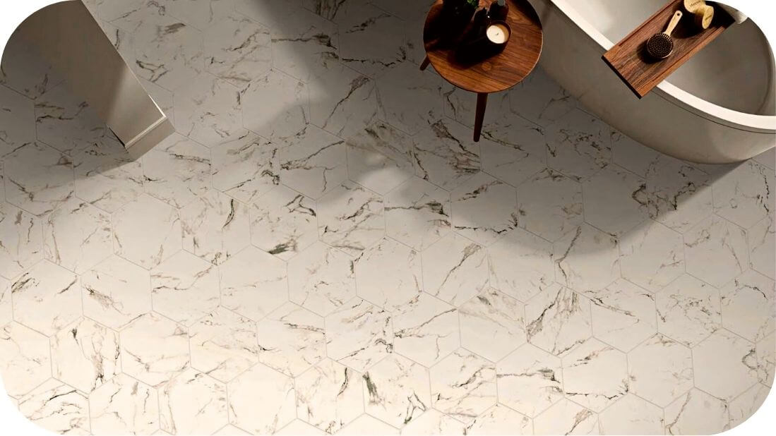 elegancija-heksagon-forma