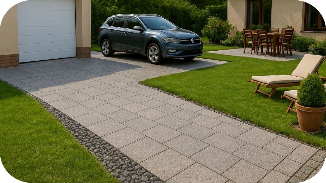 Granitne pločice debljine 2cm za staze, prilaze i spoljni prostor