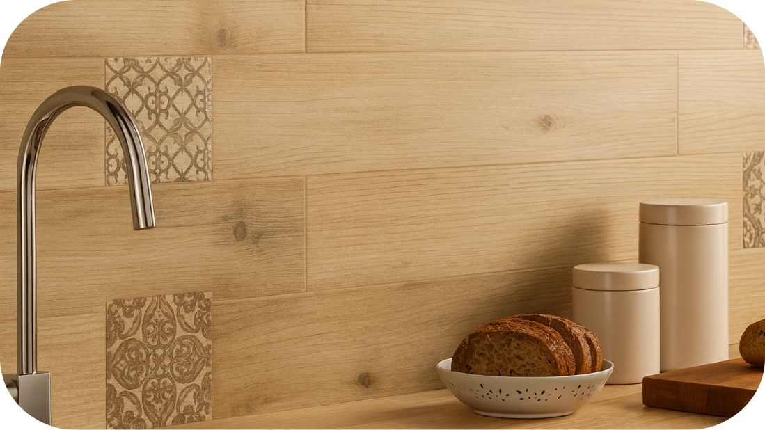 Zidne pločice u drvenom dezenu – toplina prirodnog izgleda