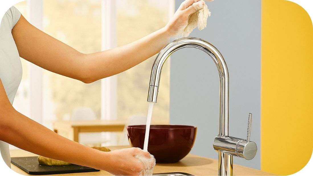 Kuhinjska slavina sa senzorom pokreta