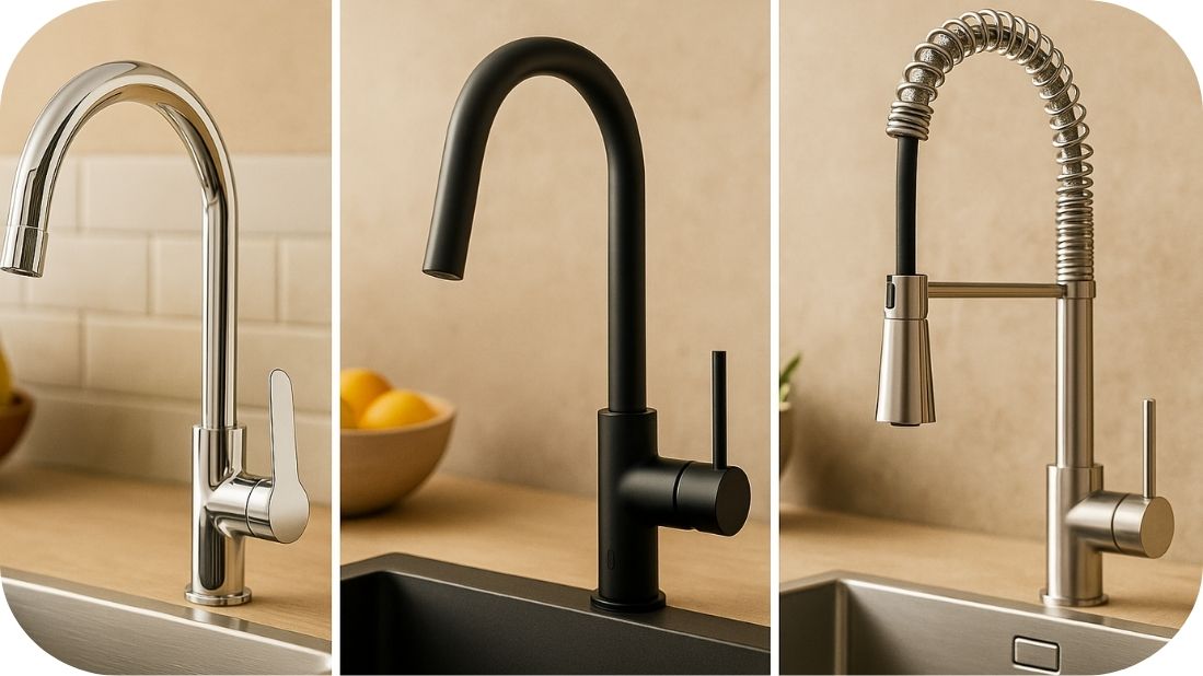 Tri stila kuhinjskih slavina – klasična, moderna i industrijska 