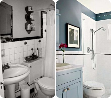 Kupatilo pre i posle adaptacije – zamena tuš kade staklenim paravanom