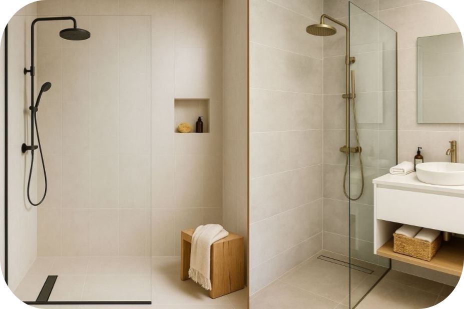 Linearna kanalica i kontinuitet poda u savremenoj tuš zoni bez praga