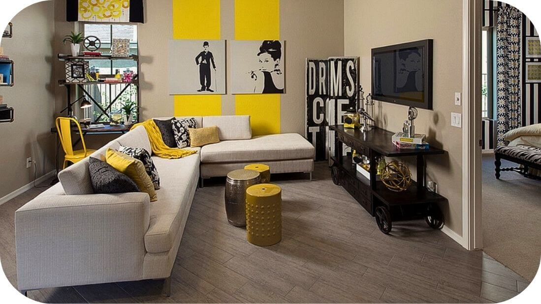 moderna-dnevna-soba-zuti-detalji