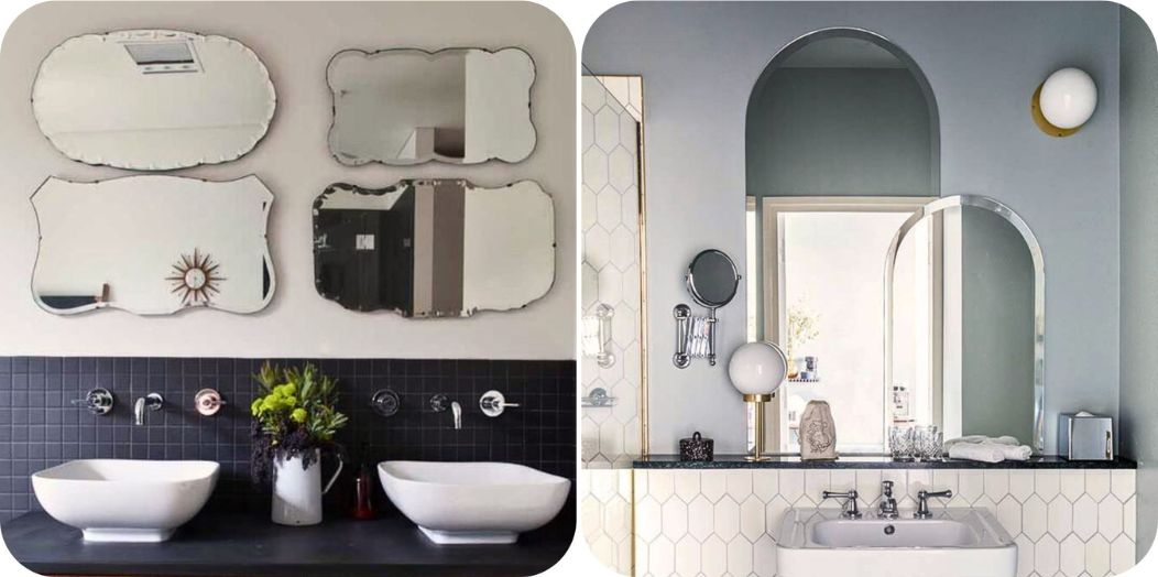 Ogledalo za kupatilo vertikalnog i organskog oblika – vizuelni efekat i proporcija prostora