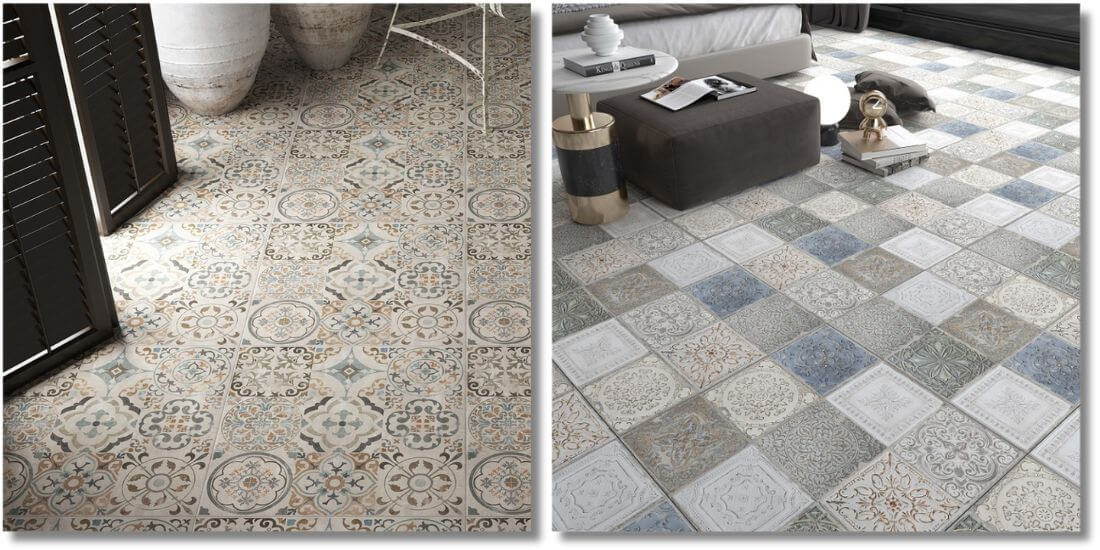 Dekorativne pločice sa retro motivima za enterijer i eksterijer