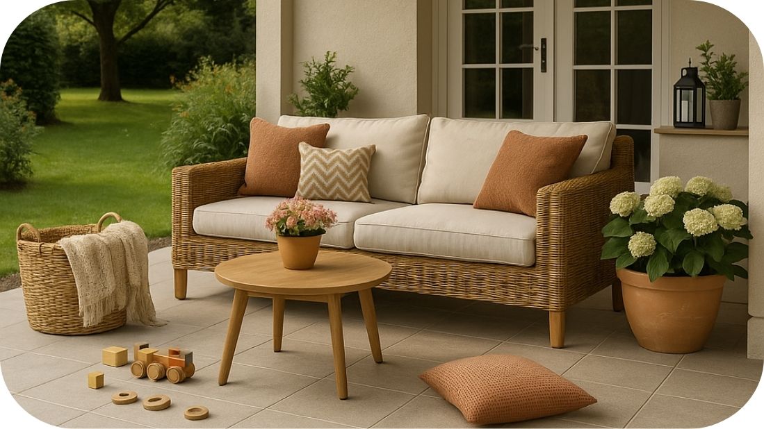 Trem - uredan, topao i prirodno zaštićen granitnim pločicama