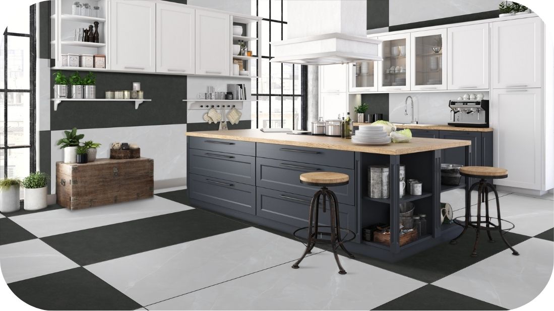 precizno-secenje-velikih-plocica-crno-bela-kuhinja