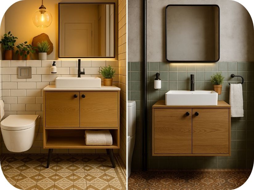 Konzolni i stojeći ormarići za lavabo