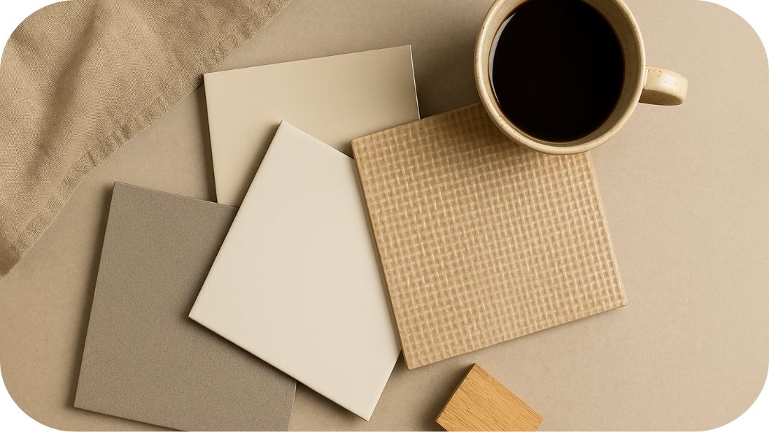 Različite teksture keramičkih pločica – mat, sjaj i reljef