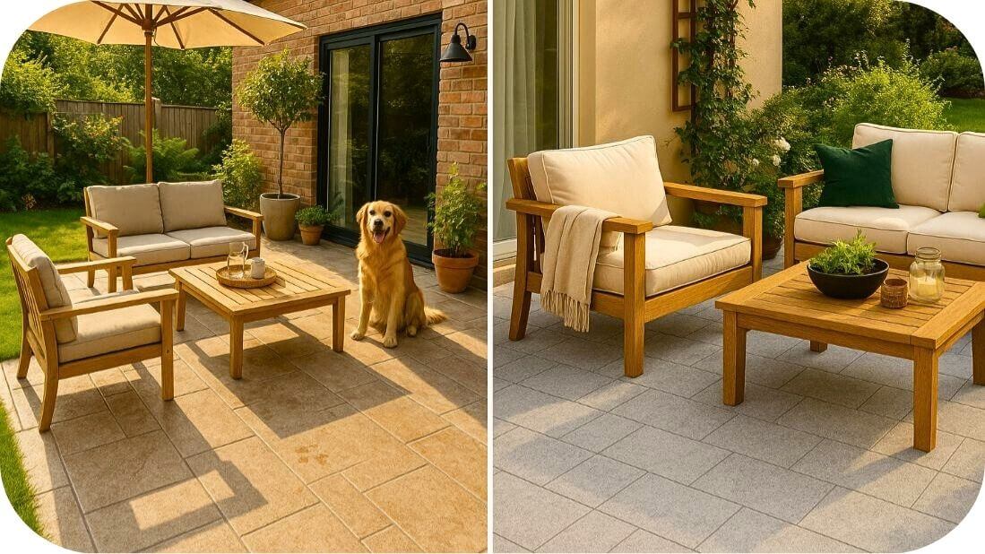 Granitne pločice za terase – rustične nijanse ili neutralna elegancija