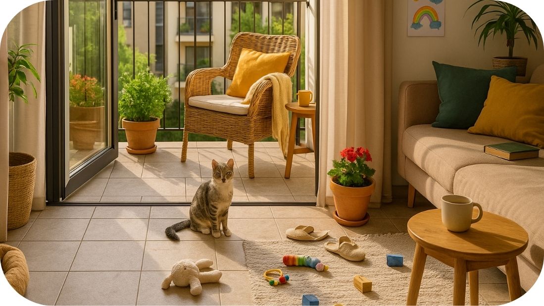 Terasa kao produžetak dnevne sobe – granitne pločice za život pun igre i ljubavi