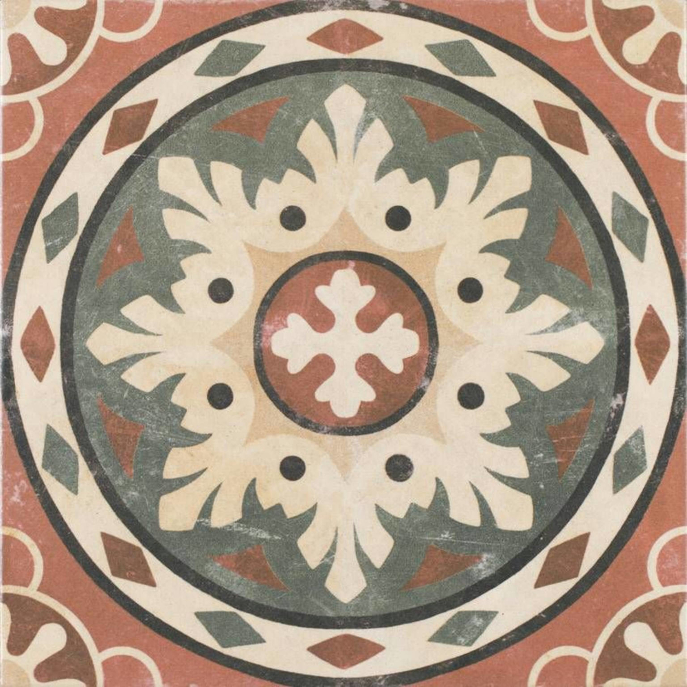 Habana Rosso 25x25cm-