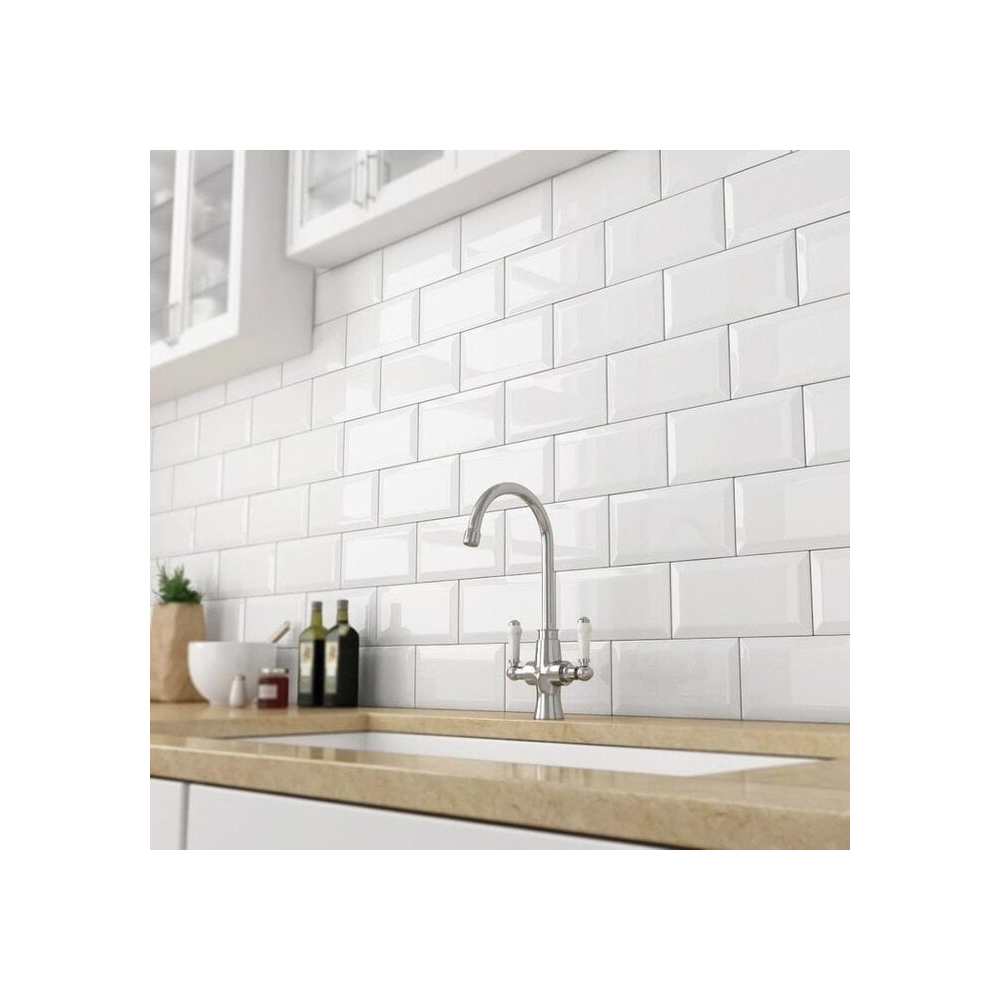 Biselado Bianco 10x20cm, Dostupne boje: Bianco, Dimenzija: 10x20-2