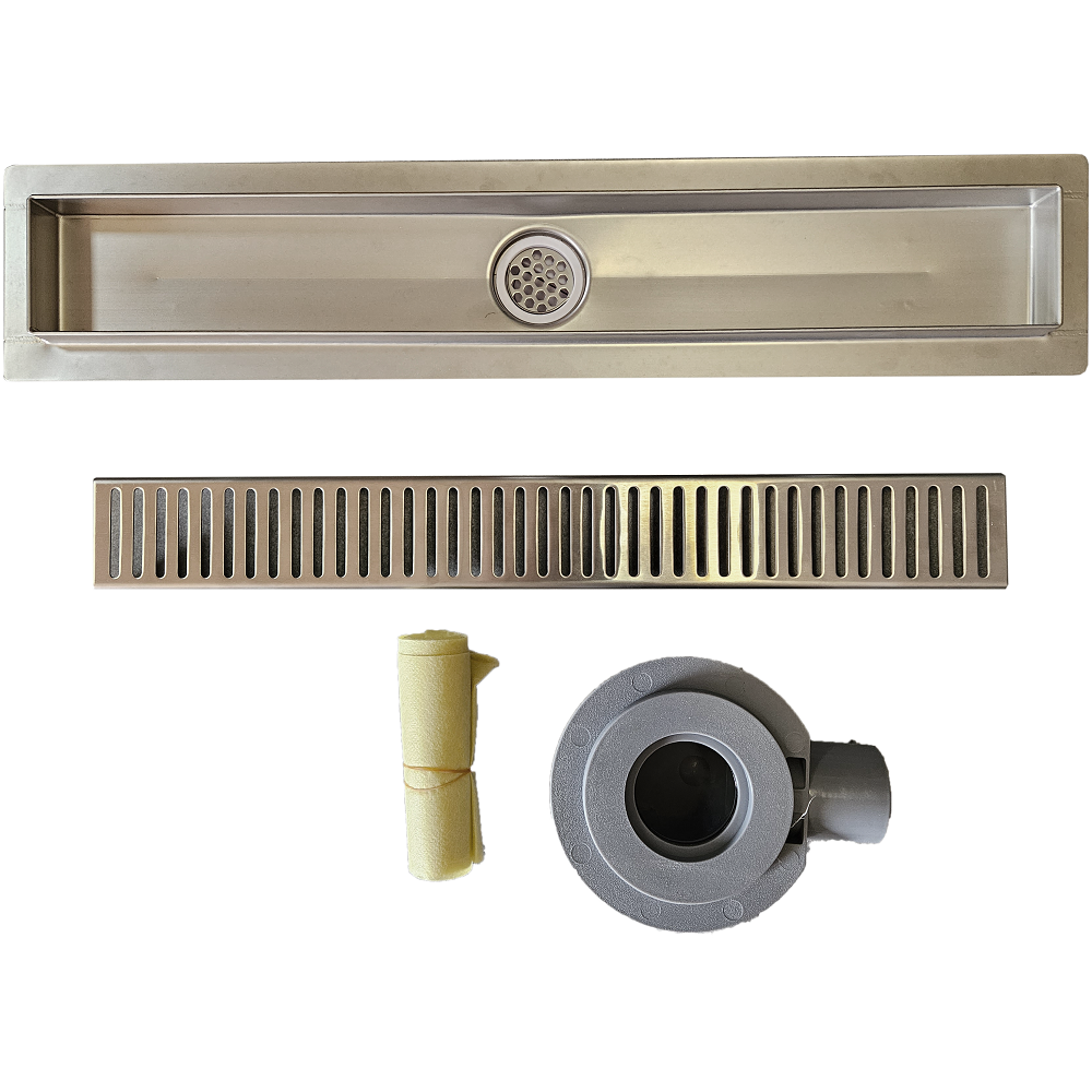 Kanalska rešetka Aqua Inox V-line 50cm-5