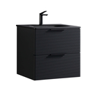 Timber 60 Lavabo Mat Black 60x46cm, Dostupne boje: Mat crna-4