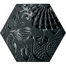 Hex 25 Gaudi Lux Black 25x22cm II klasa, Dostupne boje: Lux Black II klasa, Dimenzija: 25x22-