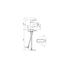 Baterija za lavabo Stolz White, Modeli: Za lavabo-2