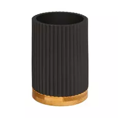 Čaša za četkice Five Modern – crna, Iz kolekcije: Čaša-