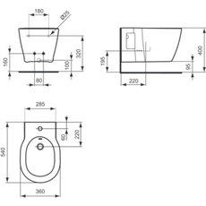 Connect konzolni bide 54x36cm-2