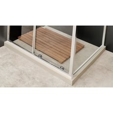 Tuš gredica Lucerna Beige L=140cm 30x60mm-