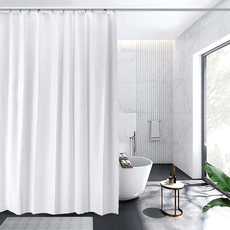 Zavesa za kadu Bela 180cm-