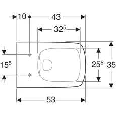 Selnova Square konzolna WC šolja, Modeli: Selnova Square-2