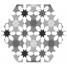 Hex 25 Kasbah Mix Grey 25x22cm II klasa-