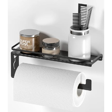 Žičana polica MG080 sa držačem ubrusa Black-