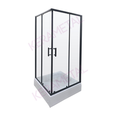 Astral loft  K90 BLACK SDB-16 6mm, Dimenzija: 90x90-