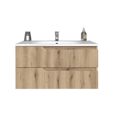 Ormarić sa umivaonikom Euridika 100H Pino/Oak-