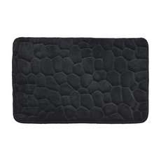 Tepih za kupatilo Pebble 50x80cm Crni, Dostupne boje: Crna, Dimenzija: 50x80-
