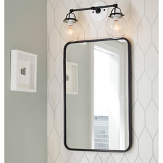 Ogledalo Crni ram 60x80cm DH-6080AMB, Dostupne boje: Crni ram, Dimenzija: 60x80-2