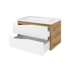 Euridika 75 Alpina Oak ormarić sa umivaonikom-2