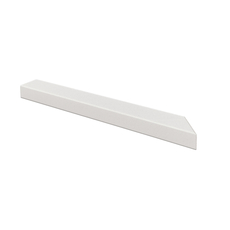 Tuš gredica Lucerna White Tačkice L=120cm 30x60mm Leva, Model: Leva, Dužina: 120-