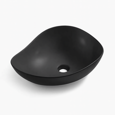 Holivud nadgradni lavabo Black 51x39cm-